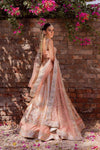 Blush Pink Embroidered Bridal Lehenga with Handcrafted Dupatta